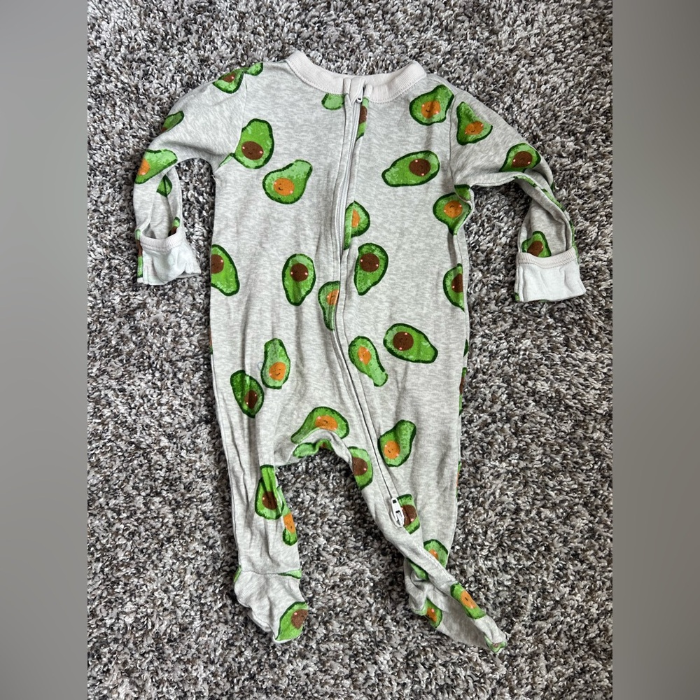 Unisex baby footie pajamas
